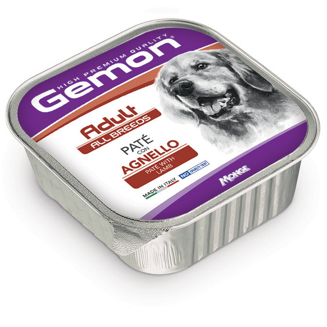 Gemon All Breeds Adult – Paté con Agnello – 150 g