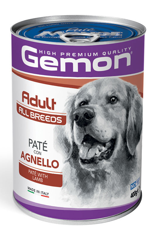 Gemon All Breeds Adult – Paté con Agnello – 400 g