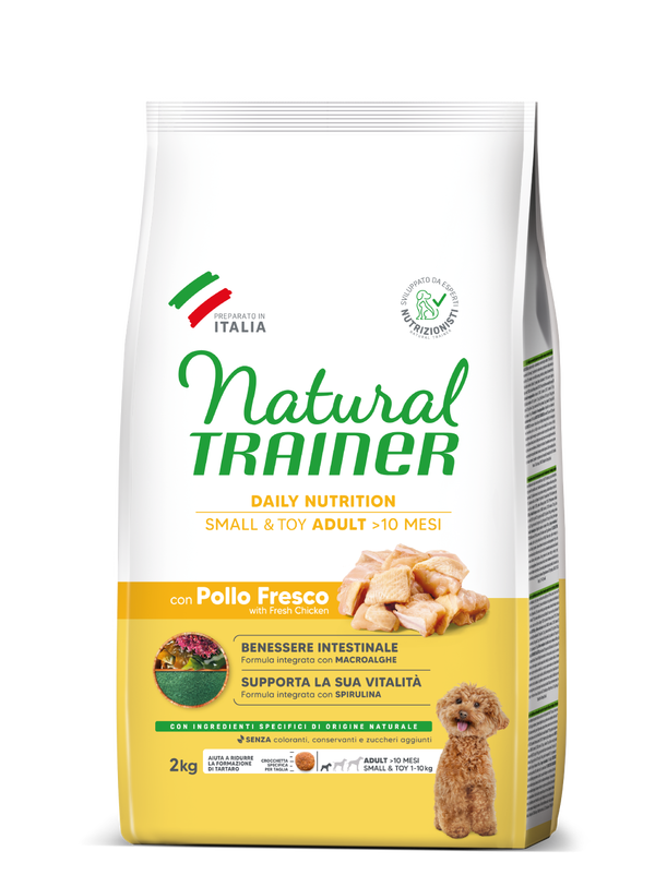 Natural Trainer Daily Nutrition Small & Toy Adult Pollo Fresco