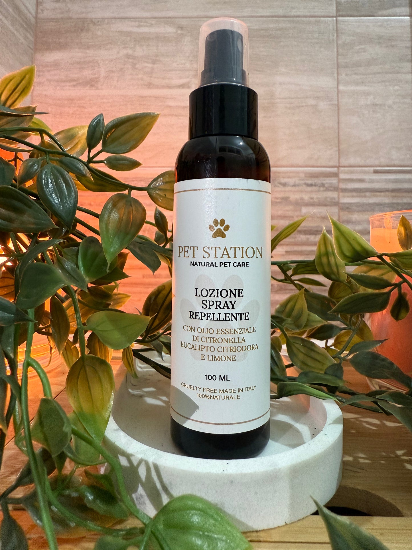 Lozione Spray Repellente – Citronella, Eucalipto & Limone – 100 ml