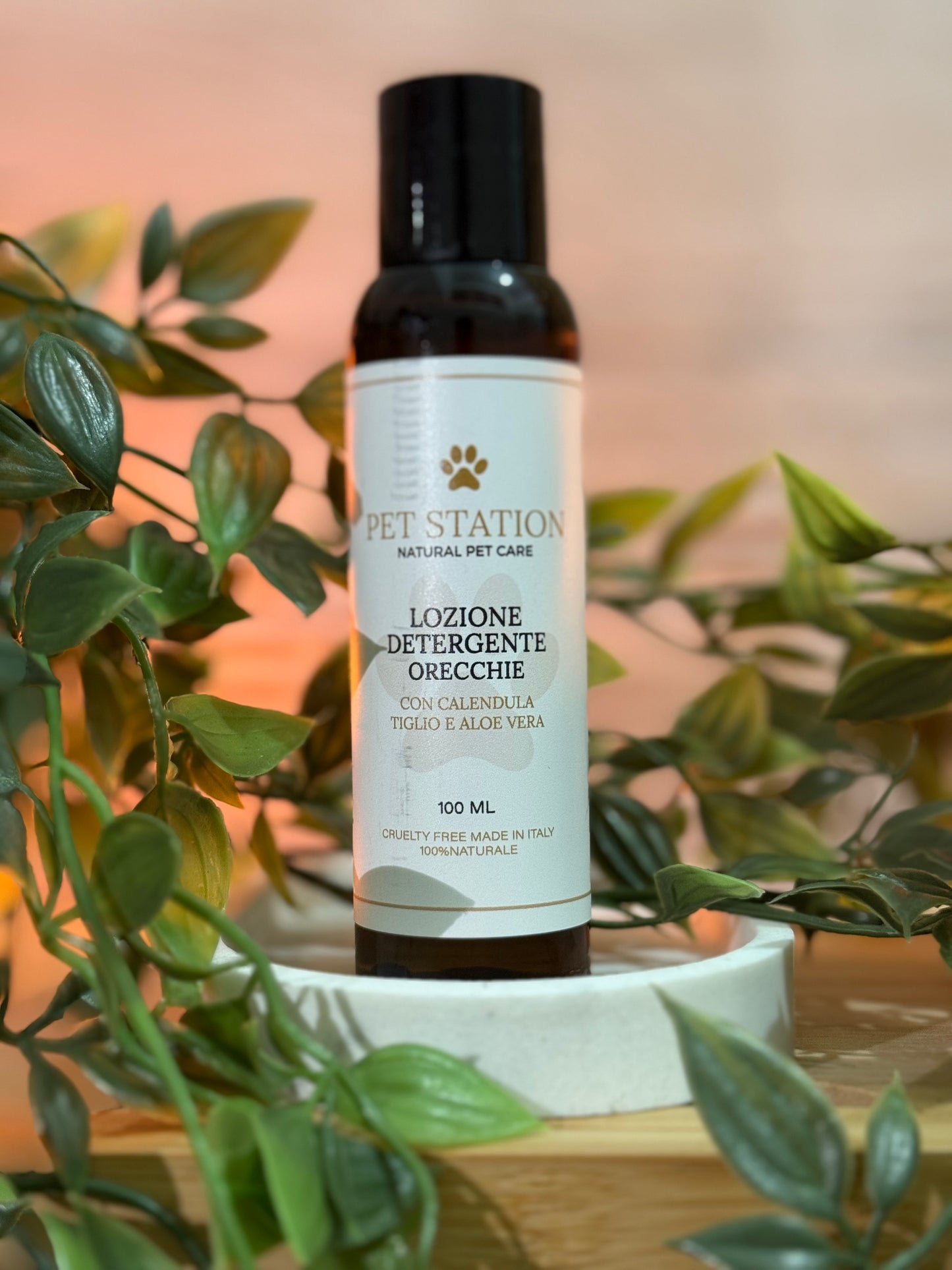 Lozione Detergente Orecchie – Calendula, Tiglio & Aloe Vera – 100 ml