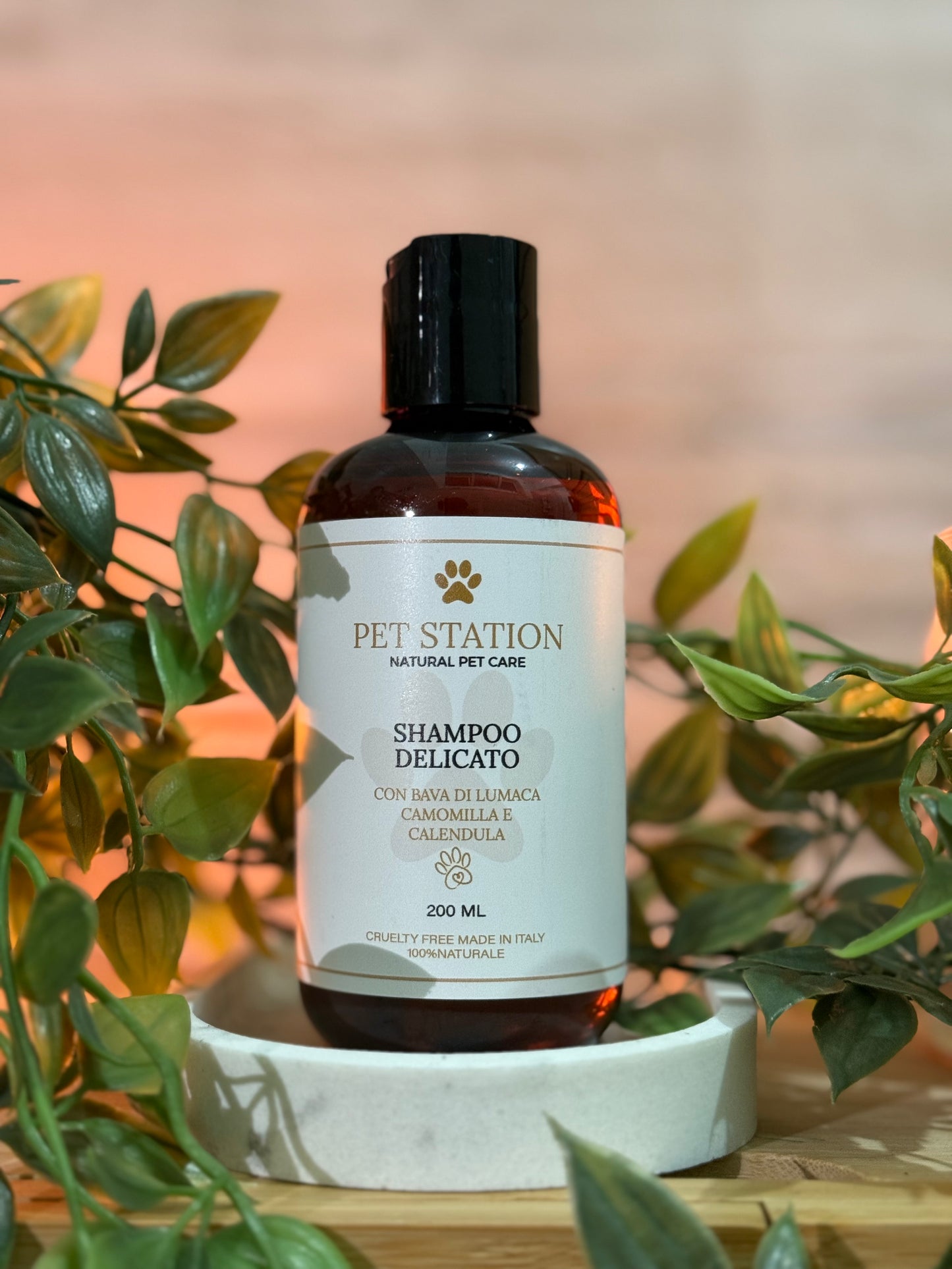 Shampoo Delicato per Cuccioli – Bava di Lumaca, Camomilla & Calendula – 200 ml