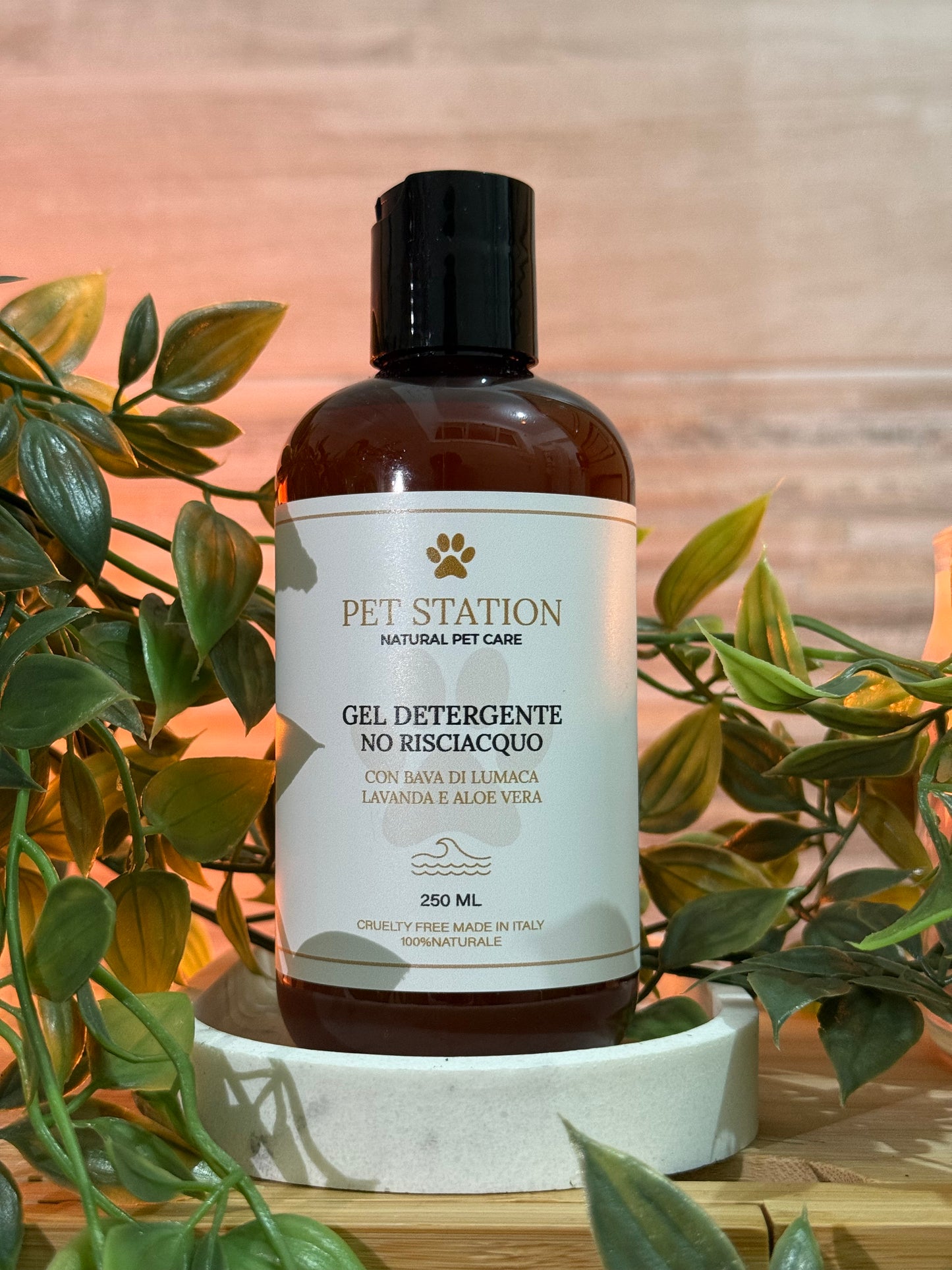 Gel Detergente Senza Risciacquo – Bava di Lumaca, Lavanda & Aloe Vera – 250 ml