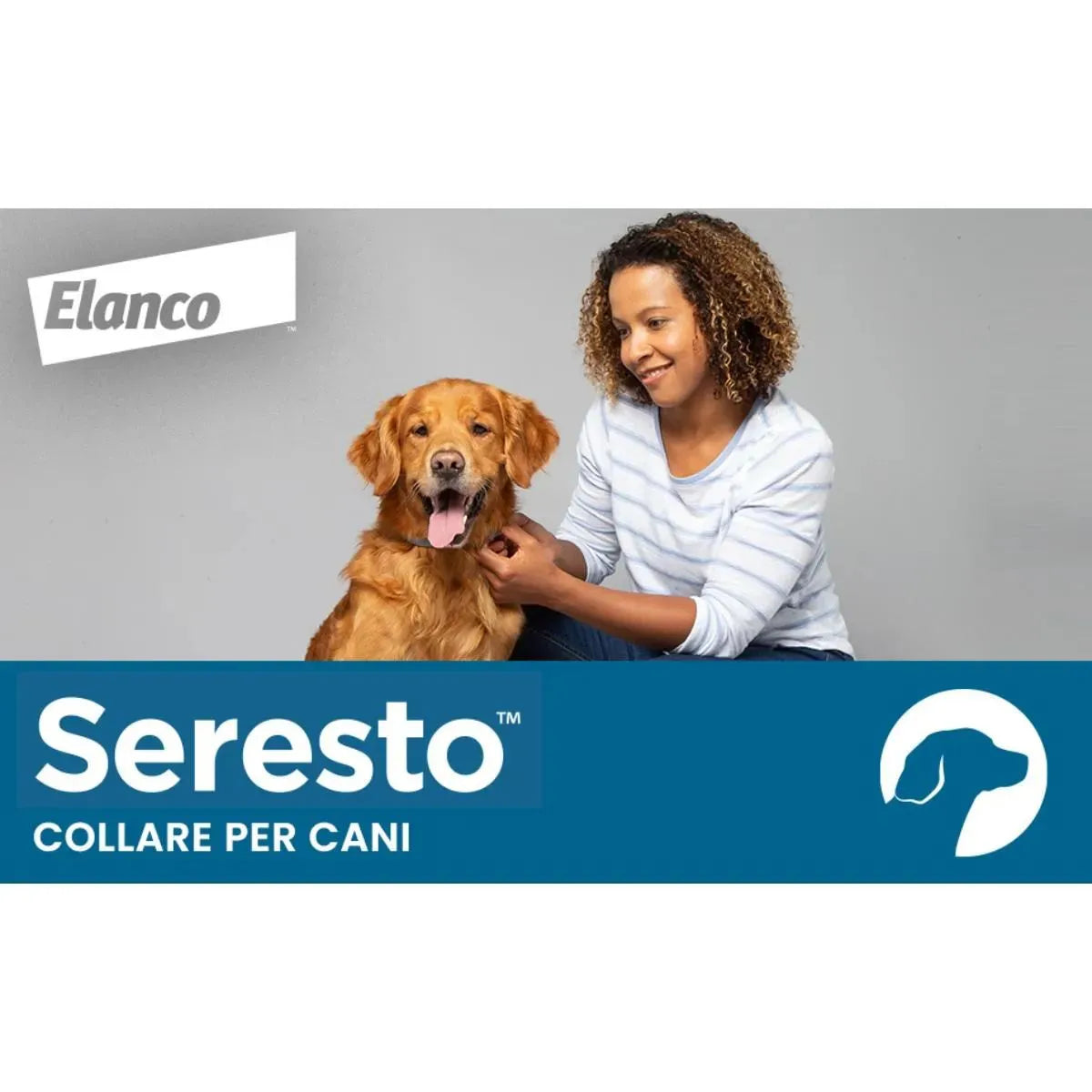Seresto Collare Antiparassitario per Cani oltre 8 kg – Protezione 7-8 Mesi | Elanco