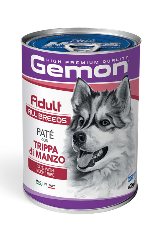 Gemon All Breeds Adult – Paté con Trippa di Manzo – 400 g