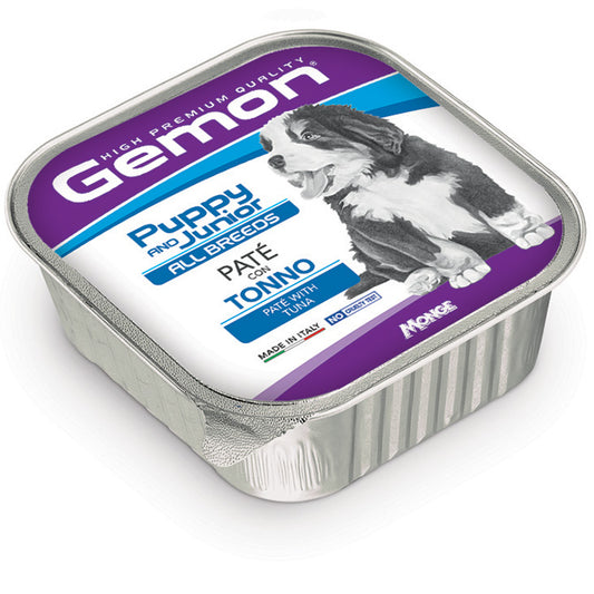 Gemon All Breeds Puppy & Junior – Paté con Tonno – 150 g