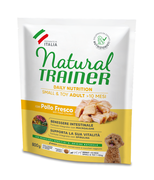 Natural Trainer Daily Nutrition Small & Toy Adult Pollo Fresco