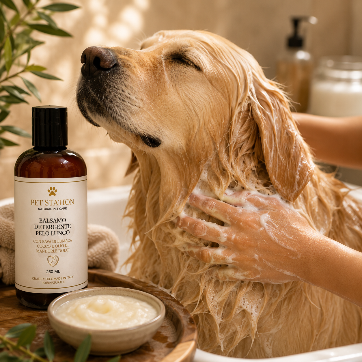 Balsamo Detergente Pelo Lungo