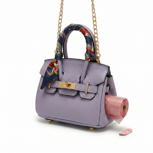 Mini Bag Porta-Sacchetti - Lilla