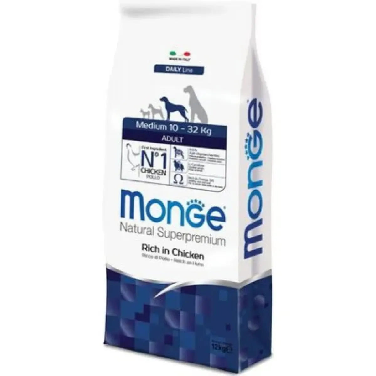 Monge Natural Superpremium Medium Adult Ricco in Pollo