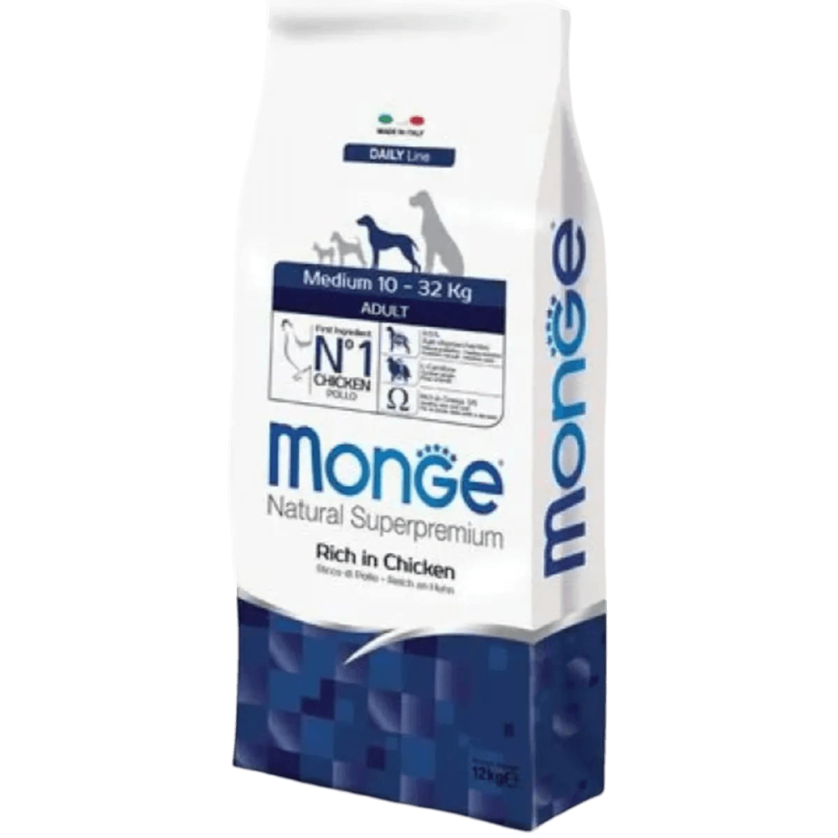 Monge Natural Superpremium Medium Senior Ricco in Pollo