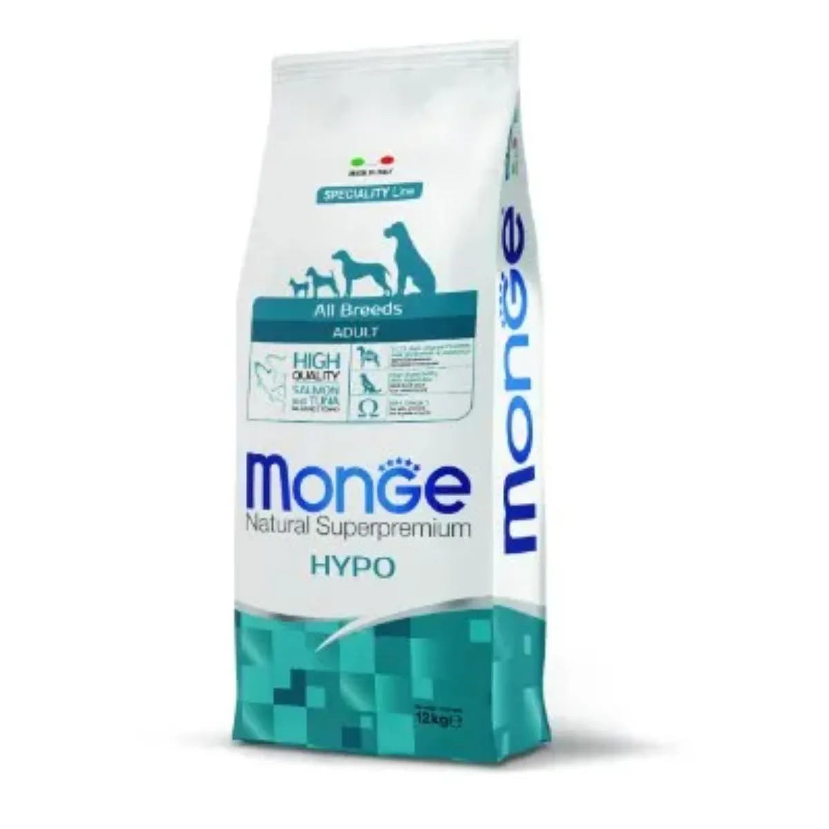 Monge Natural Superpremium All Breeds Adult Hypo con Salmone e Tonno