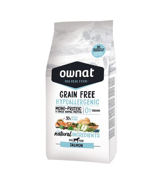 Ownat Grain Free Hypoallergenic – Salmone