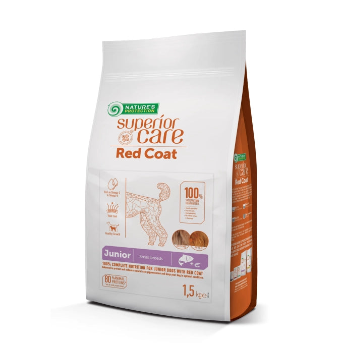 Nature’s Protection Superior Care Red Coat Junior al Salmone – 1,5 kg